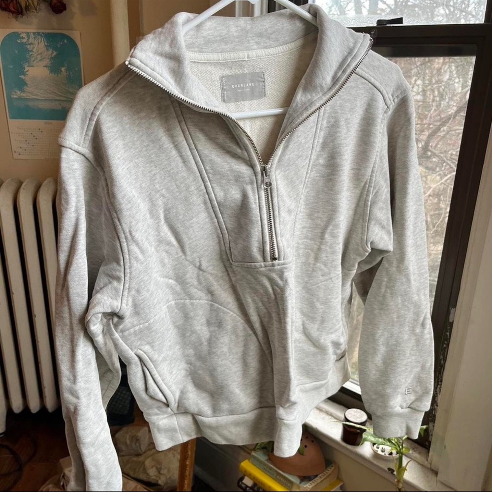 Everlane quarter zip up